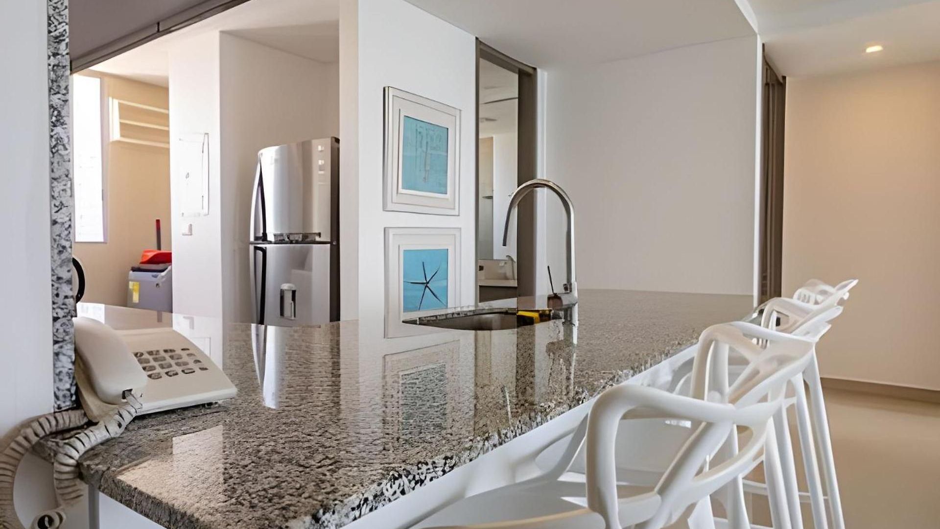 Apartamento Espectacular Apto De 2 Hab Piso 24 - Morros Cartagena